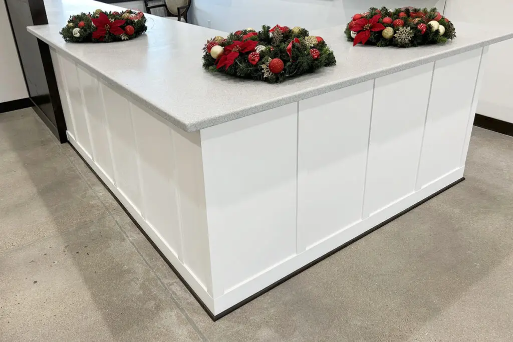 Custom build counter by Cornerstone Construction